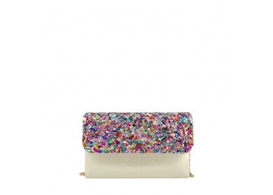 Bolso Clutch Piedra